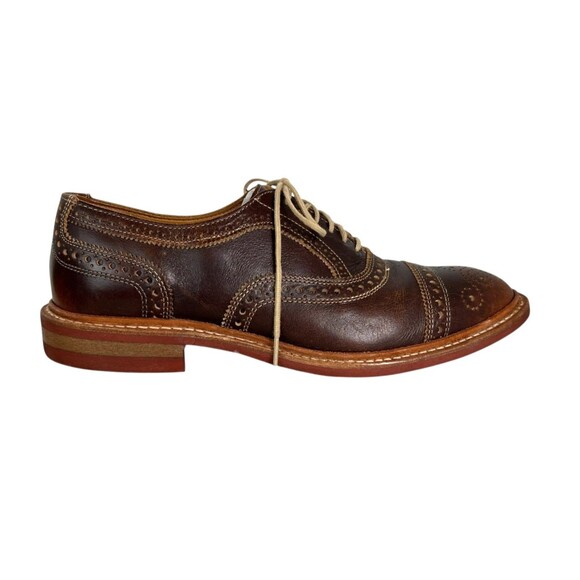Allen Edmunds Strandmok Cap-toe Oxford Brogue Shoes w Dainite Rubber Sole  10 B main image 6